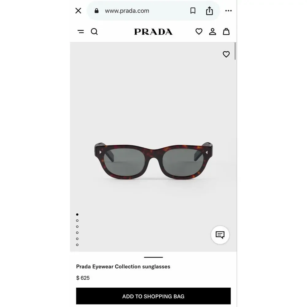 Prada Eyewear Collection Sunglasses
